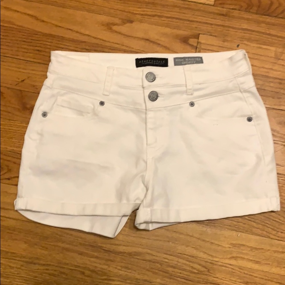 High wasted shorts